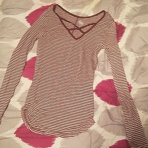 Striped long sleeve